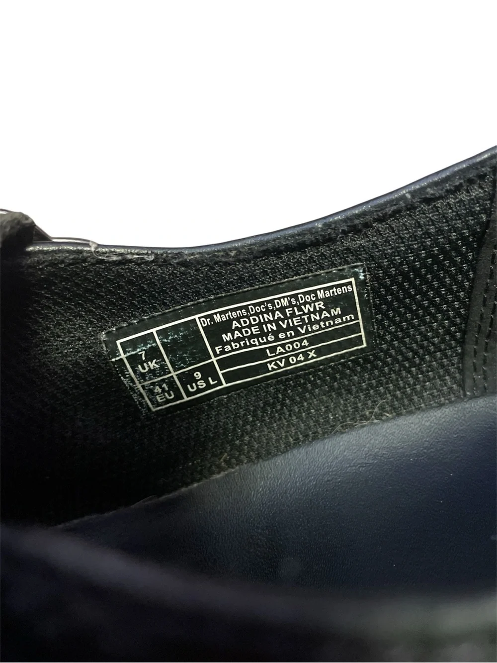 Dr. Martens Black Platform Mary Jane Glower Buckle Platform Shoes size 9